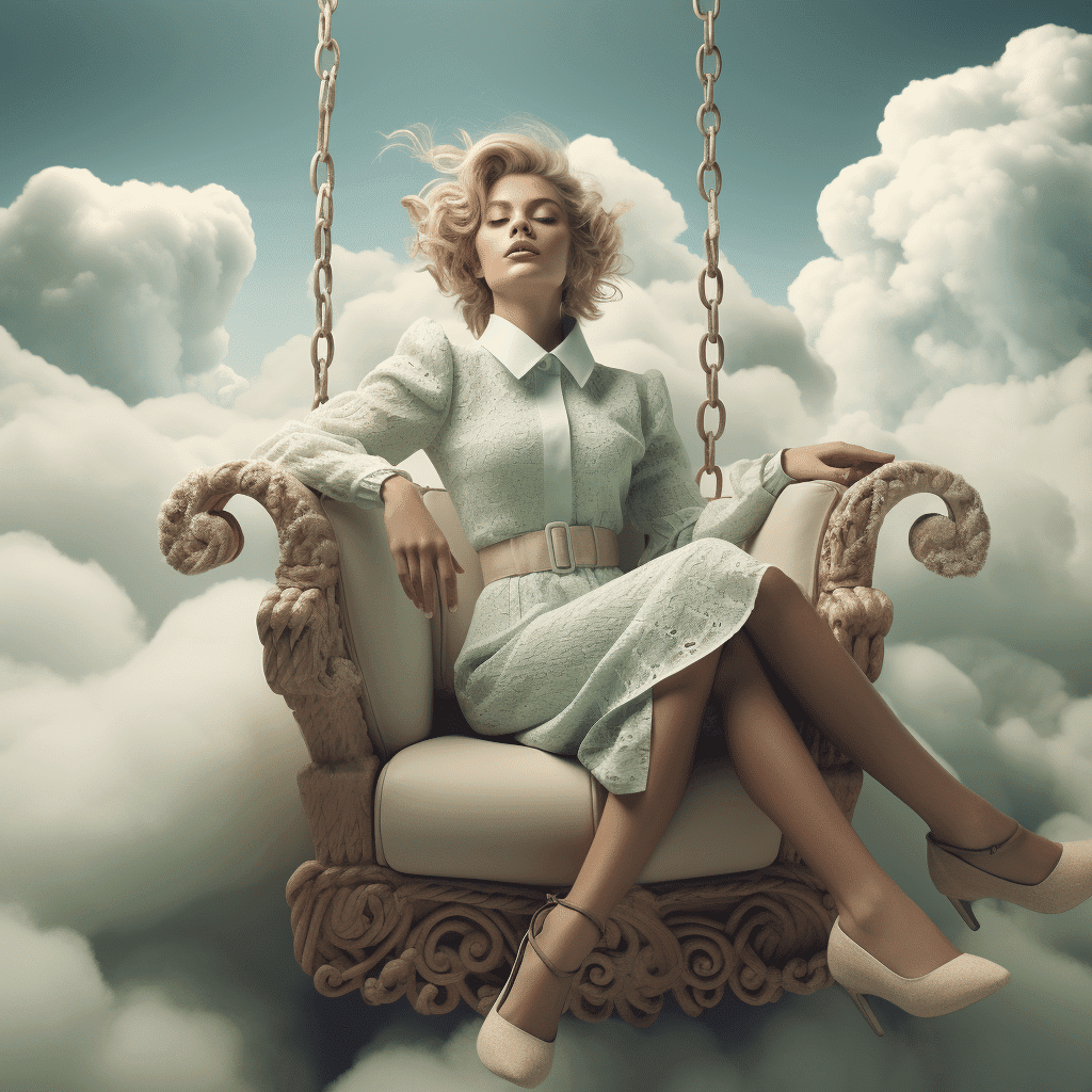 on clouds