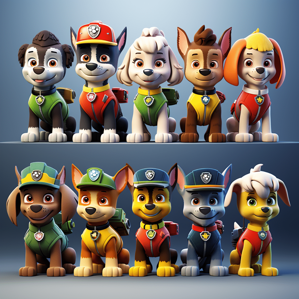 paw patrol characters
