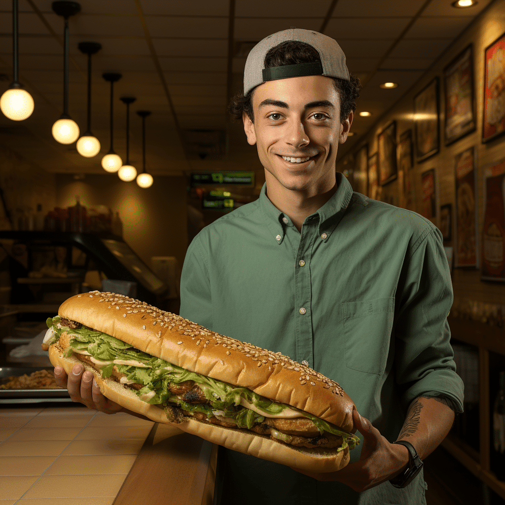 jared from subway catching a monster