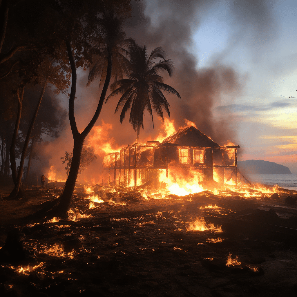 maui fire death toll