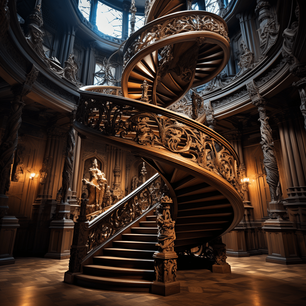spiral staircase