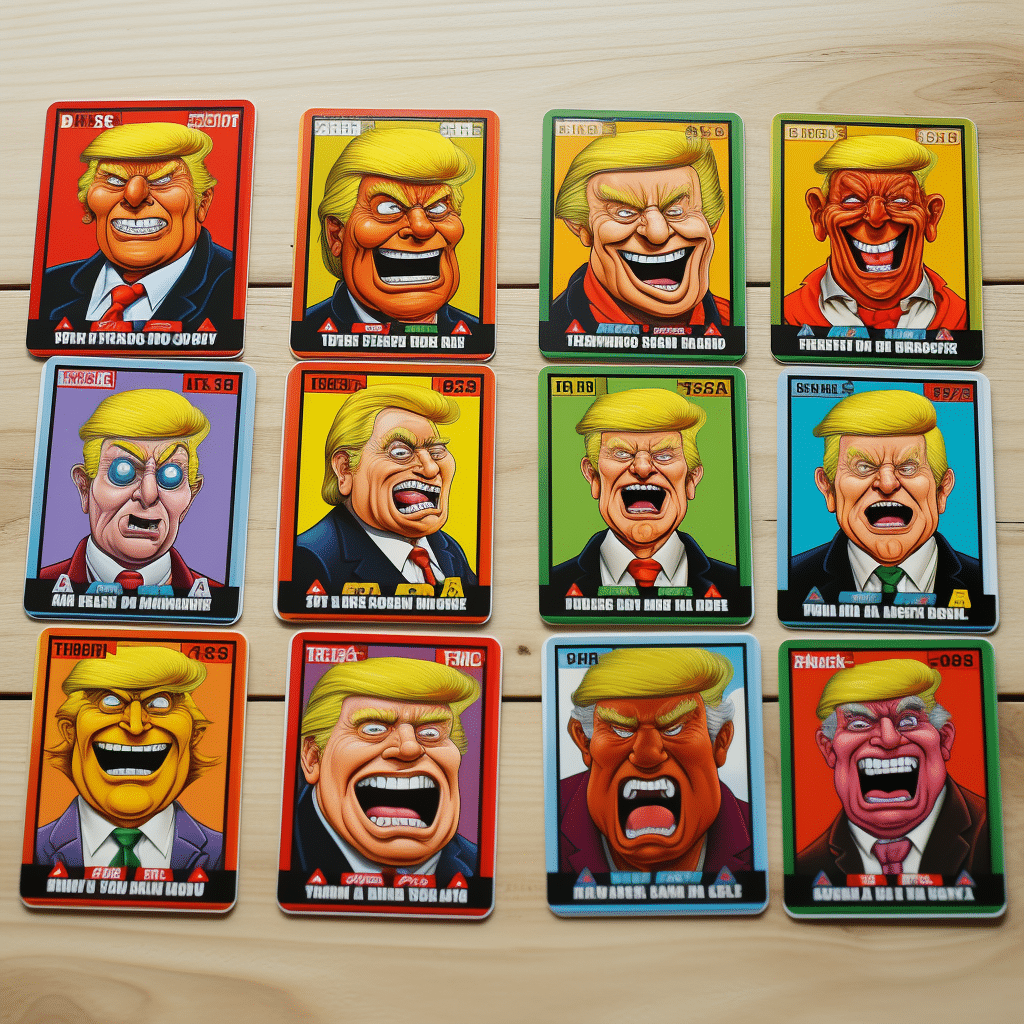 trump trading cards