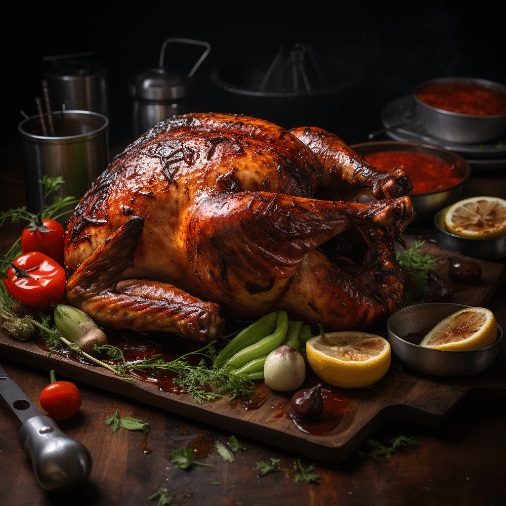 smoked whole chicken