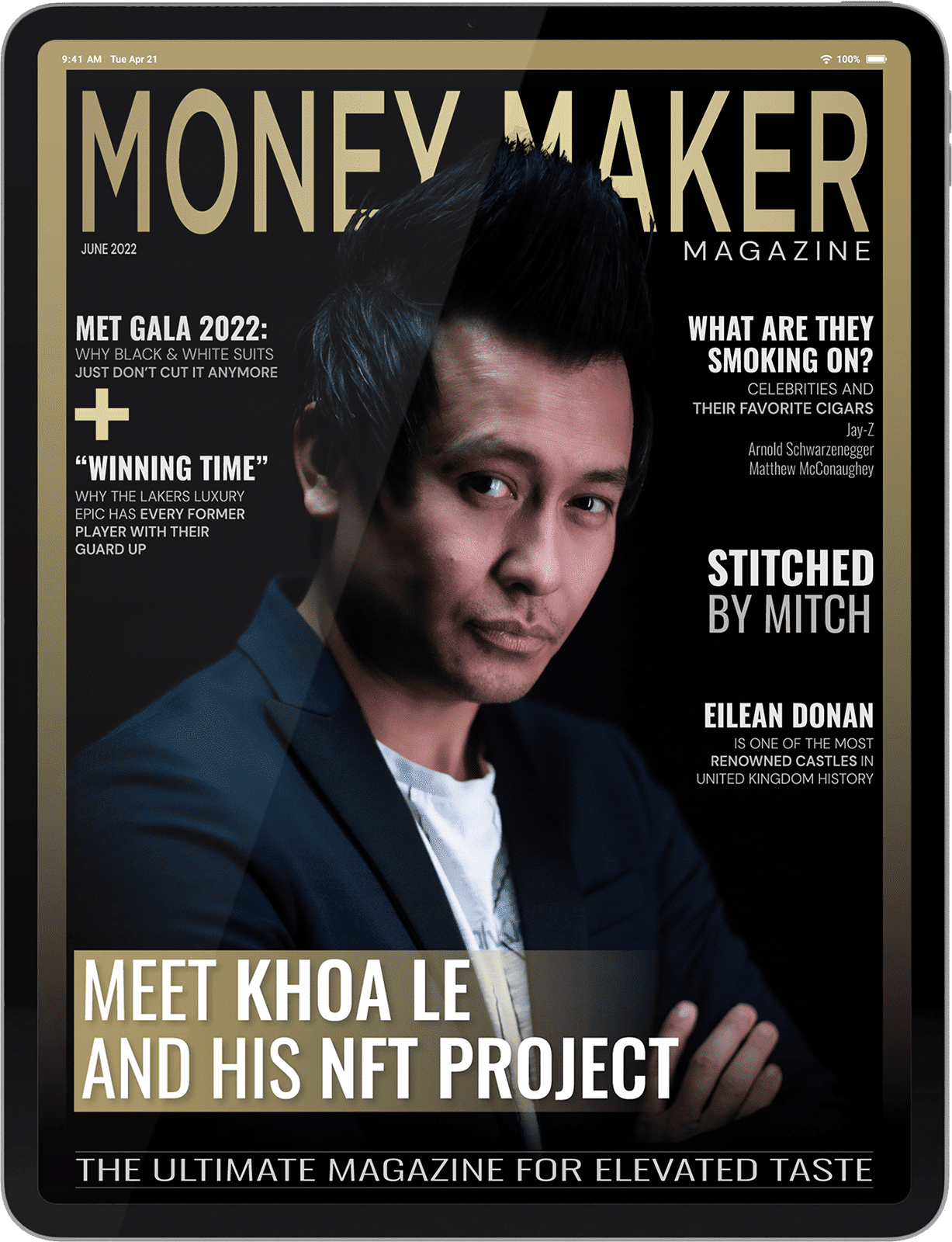 Money Maker Magazine Cover