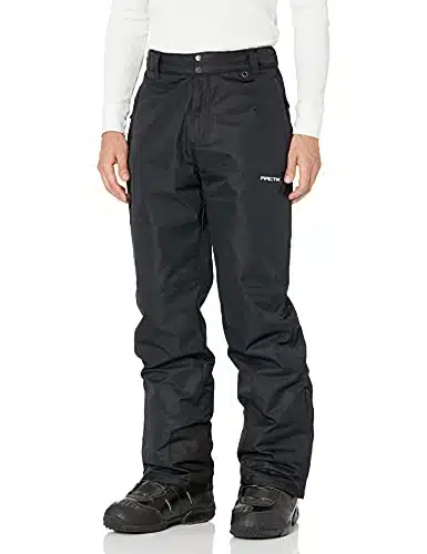 Arctix Men's Essential Snow Pants, Black, Medium ( L)