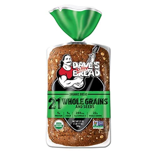 Daveâs Killer Bread Organic hole Grains and Seeds Bread   oz Loaf