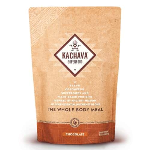KaâChava All In One Nutrition Shake Blend, Chocolate, Superfoods, Vitamins and Minerals, g Plant Based Protein