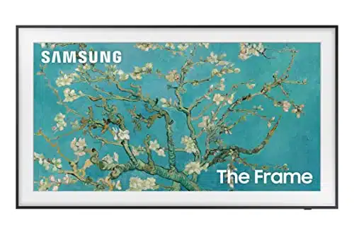 SAMSUNG Inch Class QLED K The Frame LSB Series, Quantum HDR, Art Mode, Anti Reflection Matte Display, Slim Fit Wall Mount Included, Smart TV w Alexa Built In (QNLSBAFXZA, Latest Model)