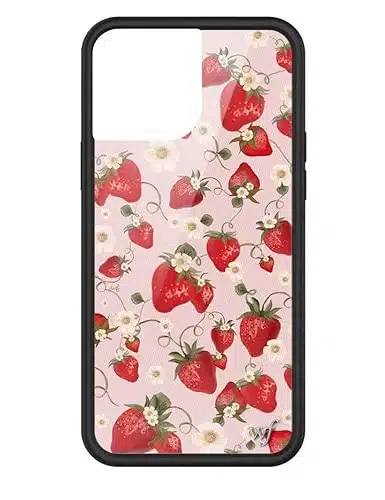 Wildflower Limited Edition Cases Compatible with iPhone Pro Max (Strawberry Fields)