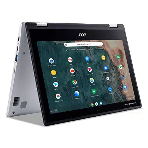 Acer Chromebook Spin Convertible Laptop, Intel Celeron N, HD Touch, GB LPDDR, GB eMMC, Gigabit Wi Fi , Bluetooth , Google Chrome, CPH C