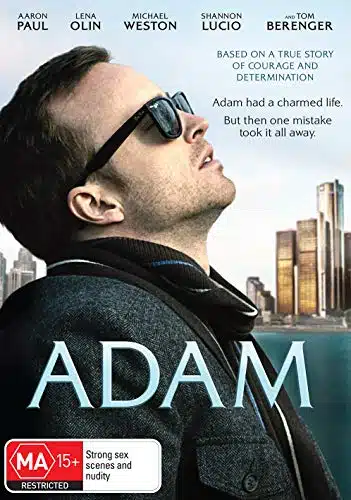 Adam DVD  Aaron Paul, Lena Olin  NON USA Format  Region Import   Australia