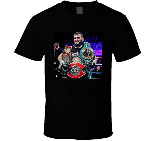 Artur Beterbiev Boxing Champion Fan T Shirt L Black