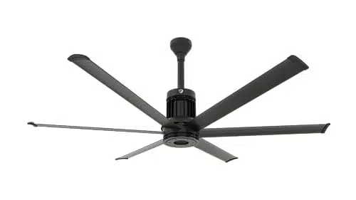 Big Ass Fans   i, Smart Indoor Ceiling Fan (, Black)