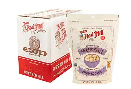 Bob's Red Mill Gluten Free Muesli Cereal, ounce (Pack of )