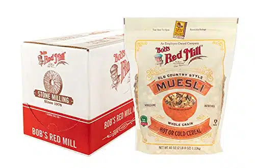 Bob's Red Mill Old Country Style Muesli Cereal, ounce (Pack of )