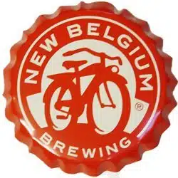 Giant Bottle Cap Sign, Compatible with New Belgium Brewing