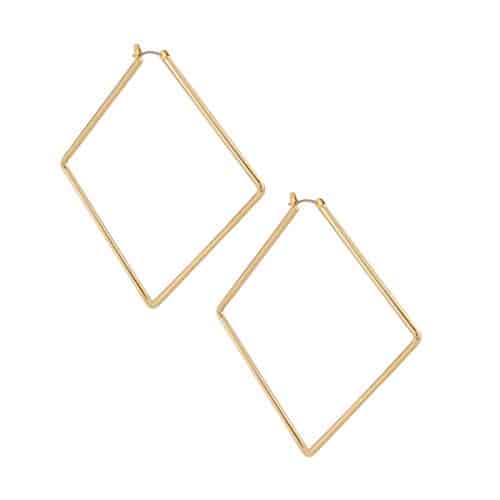 Girl Boss Hoop Earrings  Gold  Uncommon James
