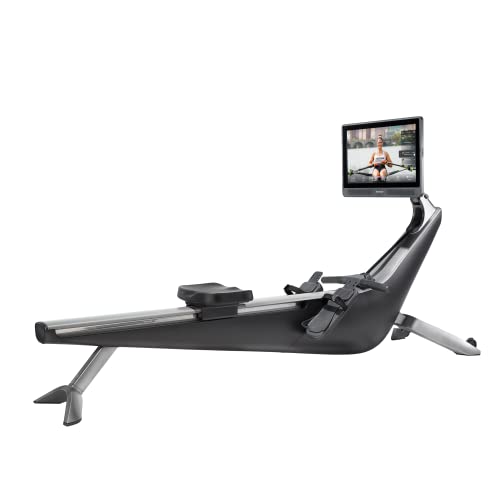 Hydrow Rowing Machine with Immersive HD Rotating Screen   Stows Upright  Live and On Demand At Home Workouts, Subscription Required
