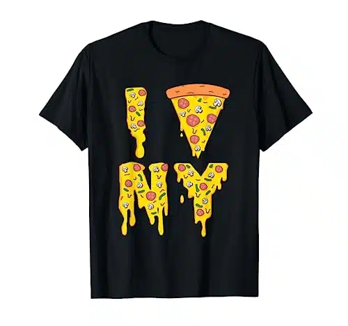 I Love NY New York Pizza T Shirt
