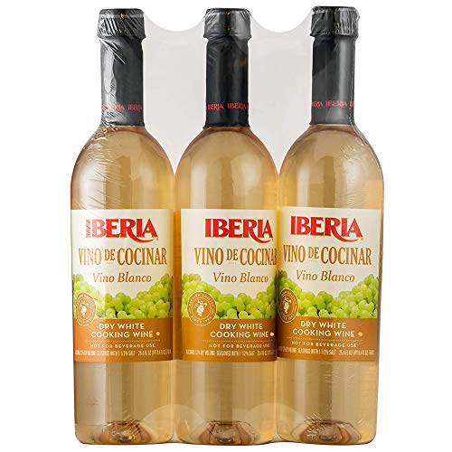 Iberia Dry White Cooking Wine, oz (Pack of )