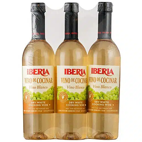 Iberia Dry White Cooking Wine, oz (Pack of )