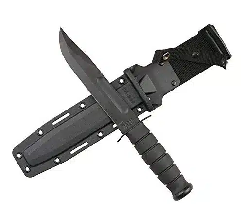 KA BAR #Black Straight Edge Knife  Hard Sheath