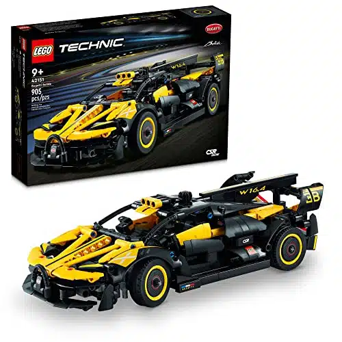 LEGO Technic Bugatti Bolide Buildable Model Race Car Set, Bugatti Toy for Fans of Engineering, Collectible Sports Car Construction Kit, Gift for Christmas for Boys, Girls and Teens Ages and Up