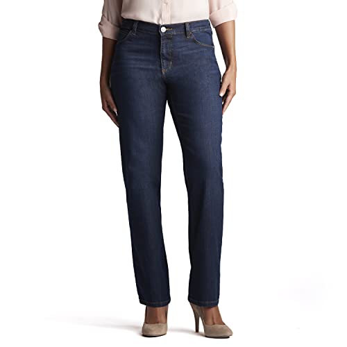 Lee Women's Relaxed Fit Straight Leg Jean, Verona, edium