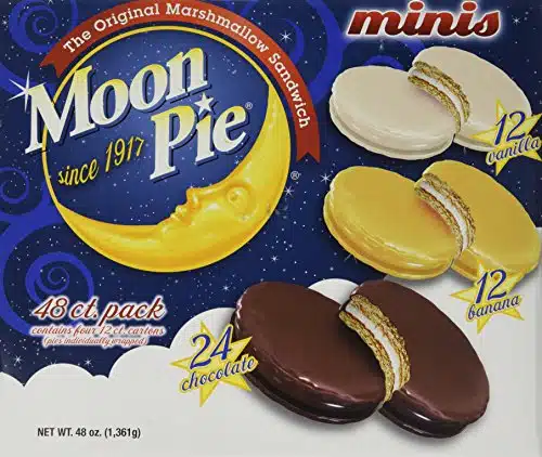 Moon Pie Mini Variety Pack, count box   Ounces