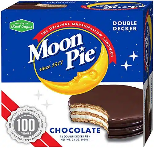 MoonPie Double Decker, Chocolate, oz, Count Pack
