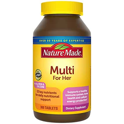 Nature Made Women's Multivitamin Tablets, Count for Daily Nutritional Support