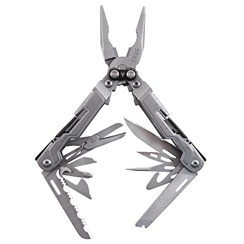 SOG Multitool Pliers Pocket Knife â PowerPint EDC Tool and Compact Lightweight Multi Tool w ultitools in Multi Purpose Tool (PPCP)