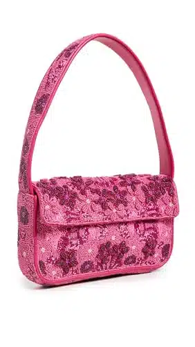 STAUD Women's Tommy Bag, Blossom Garden Party, Pink, Floral, One Size
