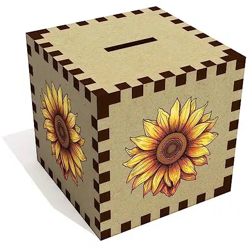 'Sunflower' Money BoxPiggy Bank (MB)