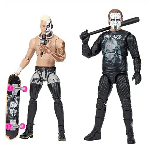 All Elite Wrestling AEW UNRIVALED Sting & Darby ALLIN Pack   Two Inch AEW Figures with Accessories   Amazon Exclusive