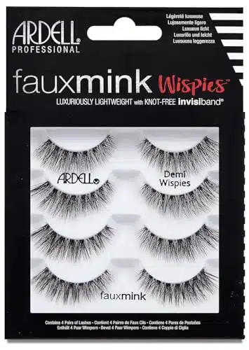 Ardell False Lashes Faux Mink Demi Wispies Multipack, pk x pairs