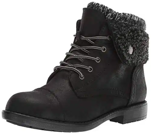 CLIFFS BY WHITE MOUNTAIN Women's Duena Hiking Style Boot, Black MultiFabric,