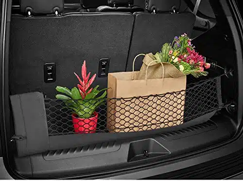 Envelope Style Trunk Mesh Cargo Net for Cadillac Escalade   Car Accessories   Premium Trunk Organizers and Storage   Cargo Net for SUV   Vehicle Carrier Organizer for Cadillac Escalade