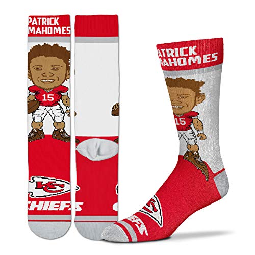 FBF Originals   NFL Kansas City Chiefs Player # Crew Socsk   Patrick Mahomes (Medium)