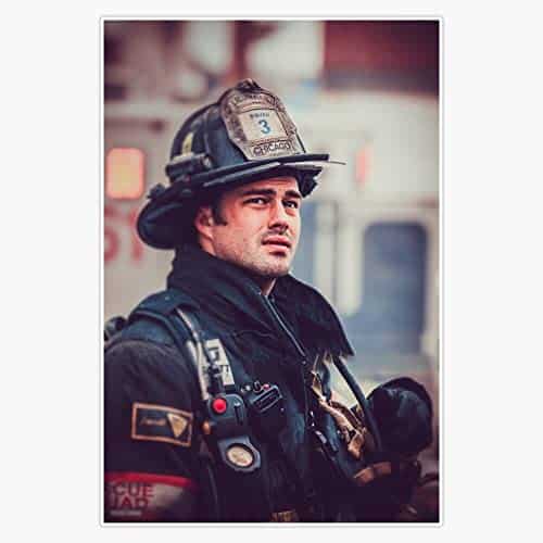 Firefighter Kelly Severide Poster Sticker Bumper Sticker Vinyl Decal