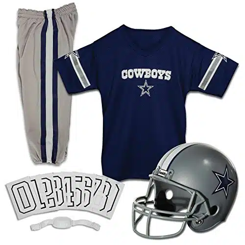 Franklin Sports NFL Dallas Cowboys Boy's Uniform Set, Medium