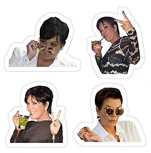 Kris Jenner, Kim Decal Sticker   Sticker Graphic   Auto, Wall, Laptop, Cell, Truck Sticker for Windows, Cars, Trucks