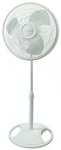 Lasko Oscillating Stand Fan,White Inch