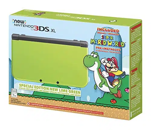 Nintendo New DS XL   Lime Green Super Mario World Edition (Renewed)