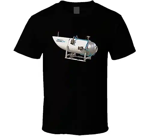 Oceangate Titan Submarine T Shirt XL Black