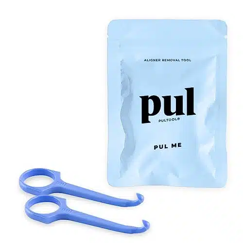 PUL Clear Aligner Removal Tool Compatible with Invisalign Removable Braces & Trays, Retainers, Dentures and Aligners   Hygienic Oral Care Accessory, Personal Orthodontic Supplies   Blue (Pack of )