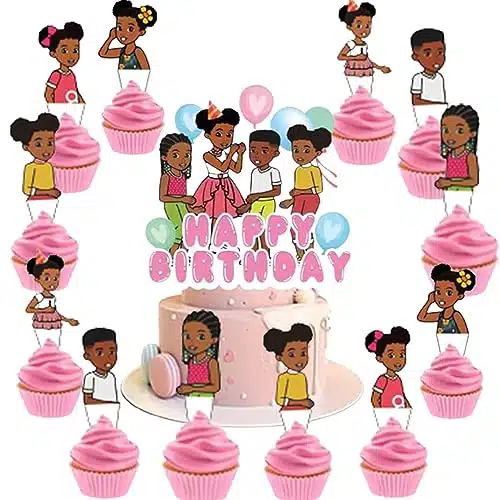 Pack Gracies Corner Cake Toppers Cupcake Toppers,Gracies Birthday Party Decoration Cake Decorations for Gracies party Supplies