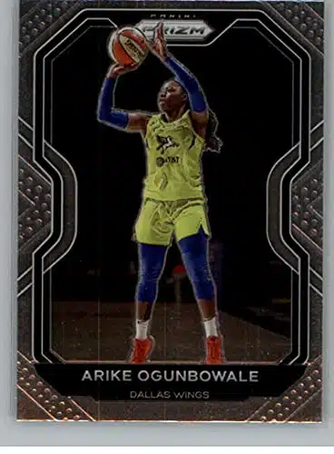 Panini Prizm WNBA #Arike Ogunbowale Dallas Wings Official Basketball Trading Card in Raw (NM or Better) Condition