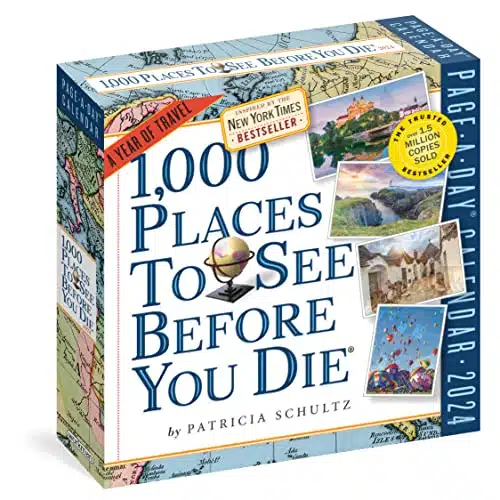 ,Places to See Before You Die Page A Day Calendar A Year of Travel