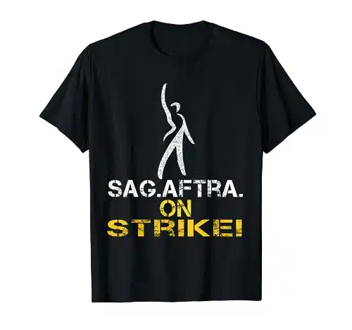 SAG.AFTRA. On Strike! Strong Vintage T Shirt